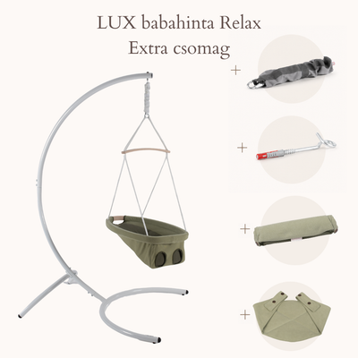 LUX Dětská houpačka Relax Extra balíček