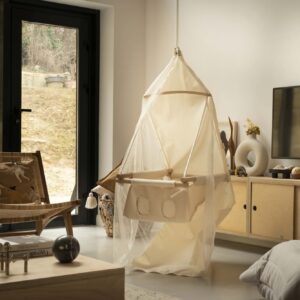 Rovarháló babahintához